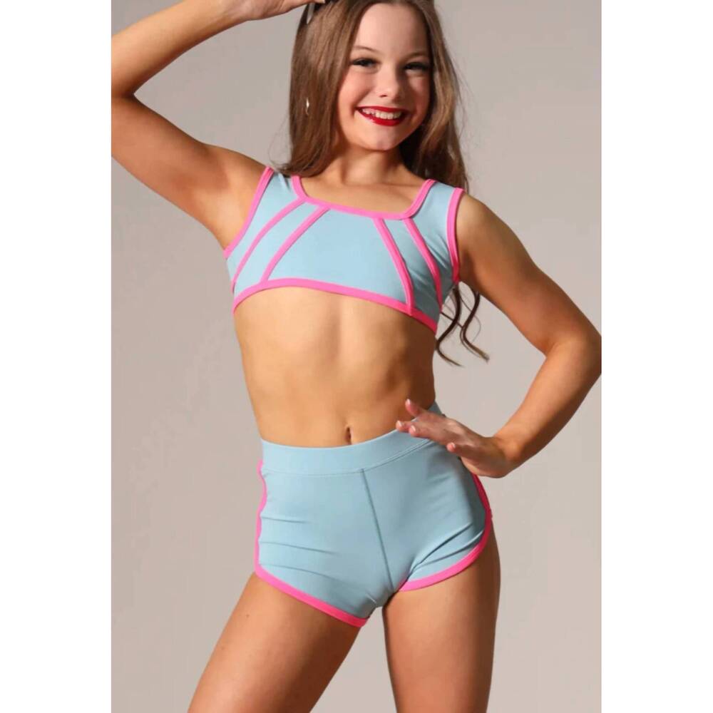 NEW TIGER FRIDAY vitality crop top in cotton candy